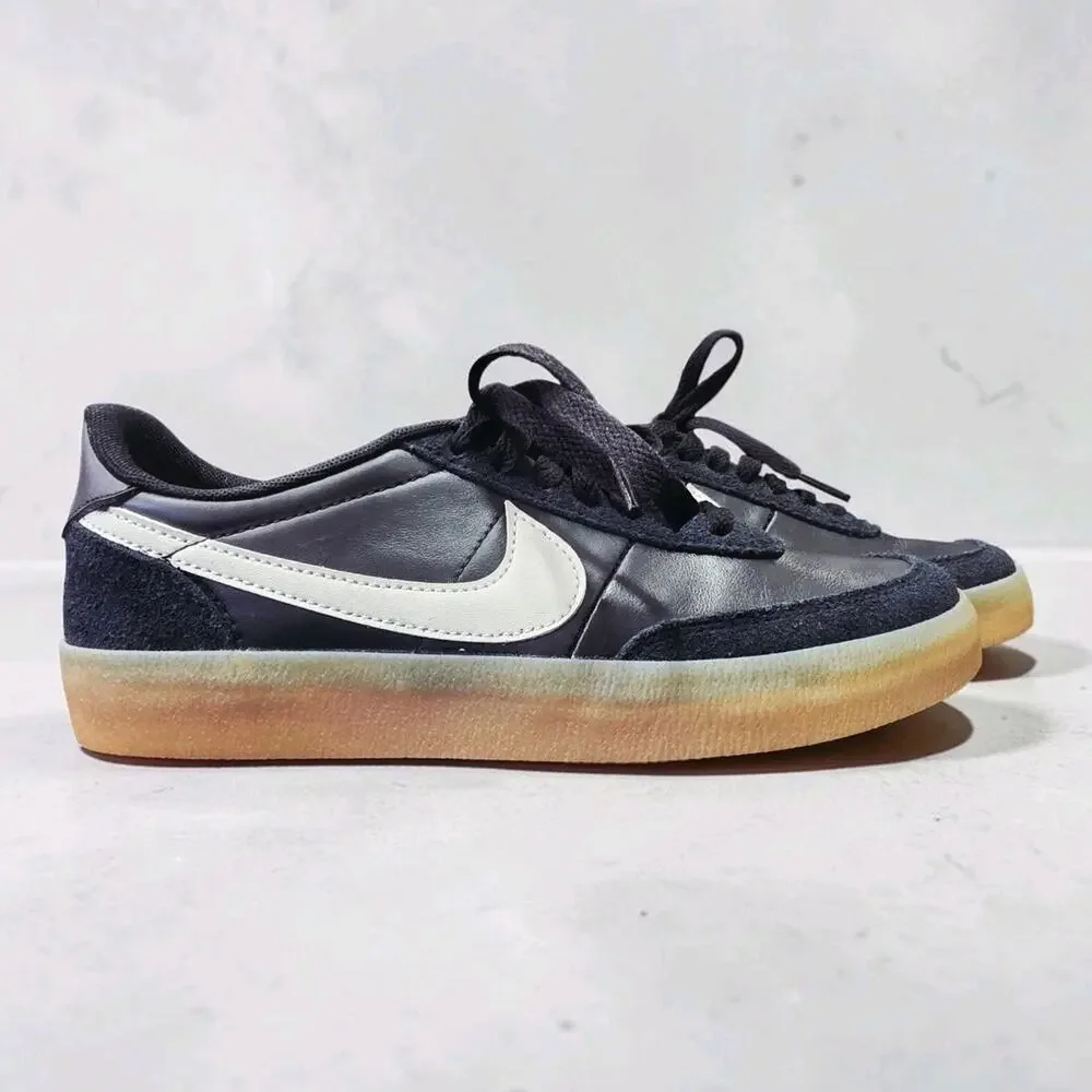 Nike Killshot 2 Black Sail Gum Yellow Sneakers Shoes Women's 7.5 Men's 6 Box